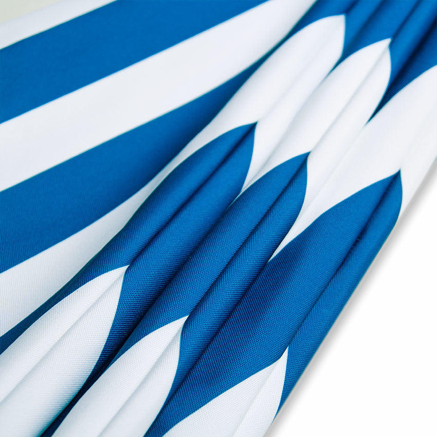 Blue Mediterranean Canopy - Mills-Parasols.com - 3