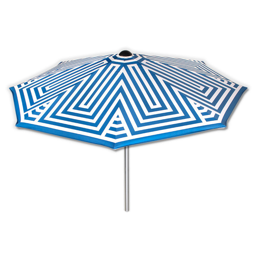 Blue Mediterranean - Mills-Parasols.com - 4